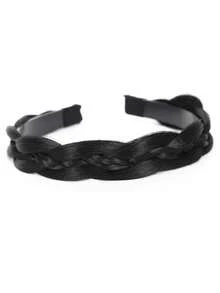 Women's Slouchy Headband Twisted Headband Wide Fishbone Braid Headband Handmade Retro Hair Hoop Hair Accessories - Multicolor - View 16