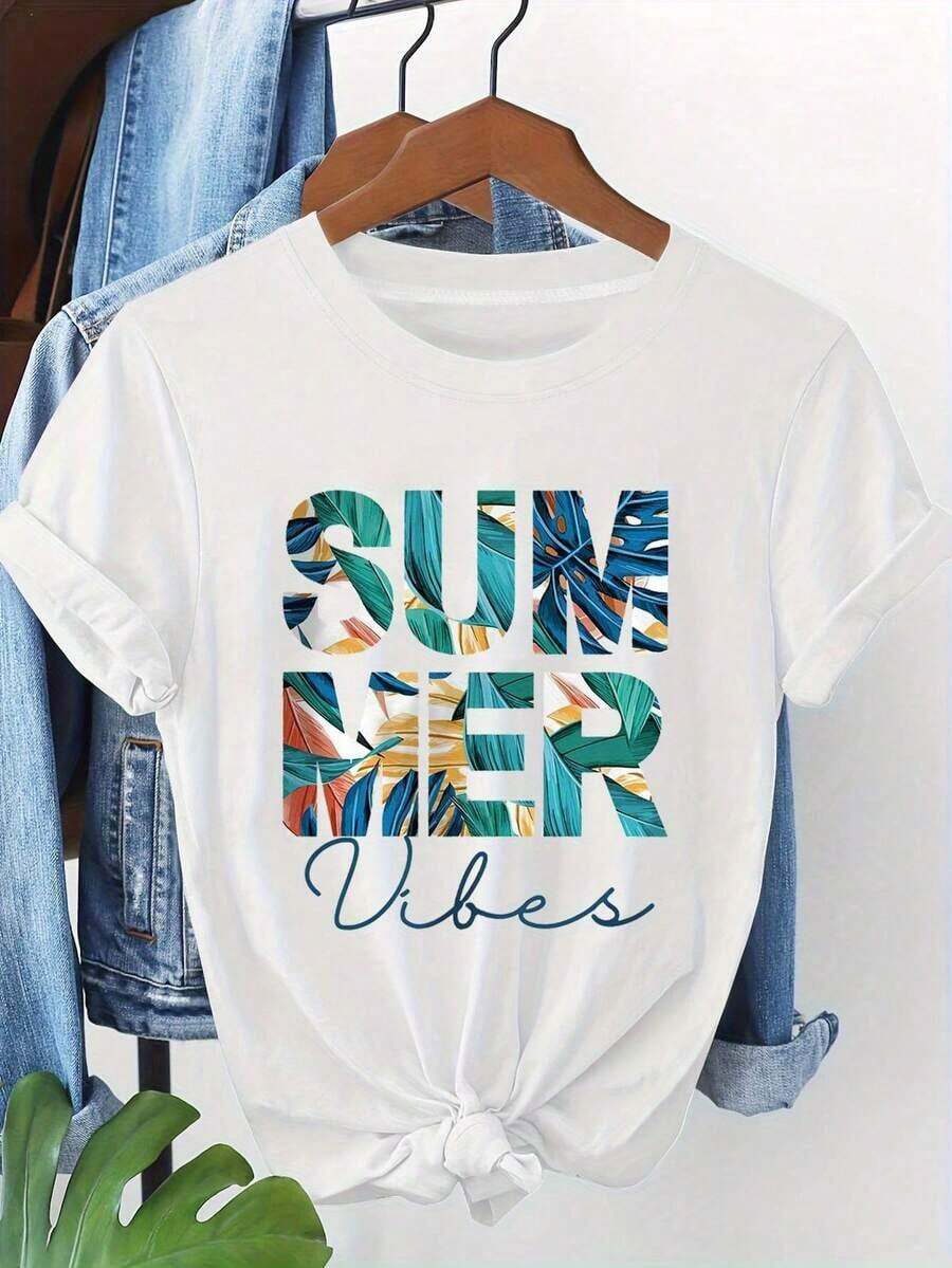 I'M A MOM, A GRANDMA, AND AN EXCEPTIONAL GRANDMA. I'm Not Afraid Of Anything. A Casual Women's T-Shirt With Sunflower And Heart Patterns, Celebrating The Pride Of Being A Mom In Spring And Summer, Perfect For Everyday Outings And Holiday Gifts. - 白色4 - 查看 1