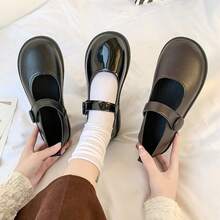 Women Flats - Bright Black - View 2