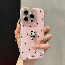 【人気商品】春夏新作 マホケース韓国かわいい新デザイン スマホケースiPhone17ケース 可愛い iPhone16ケース、耐衝撃性、対応機種：マグネットスマホiPhone17 Pro / 16 Pro Max / 15 Pro / 14 / 13スマホケース（ストラップ付き） - ピンク - チェックする 1