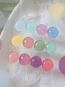 Miss Leia 1-12 15ml Spring/Summer Nails Jelly Dopamine Dream Island Gel Nail Polish, Whitening And Versatile Macaron Nail Polish, Colors Gel Clear Coat, Beginner Nail Art, UV LED Curing, Soakable Semi-Permanent, Suitable For Beauty Salon Nail Salon Sets, DIY, Home, Holiday Gifts For Women, Nail Art Supplies - Multicolor - View 6