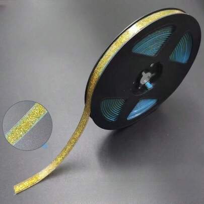 Băng keo tự dính viền vàng sang trọng, dùng cho nhà bếp và phòng tắm, chống thấm nước và dầu mỡ, thích hợp cho cửa sổ và các khe hở, bịt kín các khe hở trong phòng tắm.