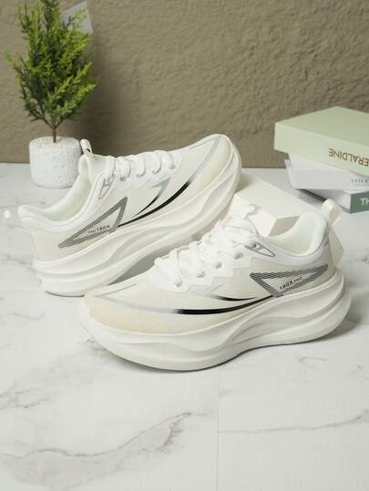 Giày thể thao cao cổ nam có đệm lót, phối chữ cá nhân hóa, giày thời trang đường phố, giày sneaker casual leo núi ngoài trời, giày chạy bộ thoải mái cho cặp đôi.
