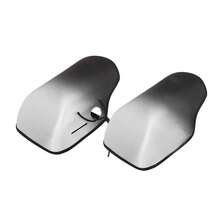 1 par de manoplas para manillar de motocicleta, a prueba de viento, protección, transpirables, protectores de manos, fundas para manillar de motocicleta. - Gris - Ver 9