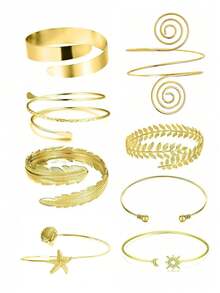 8 piezas de oro-AT0023