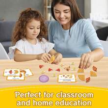 Set Ubin dan Lingkaran Pecahan Magnetik, Berbentuk Batang, Puzzle Edukasi Pecahan Magnetik, Alat Bantu Matematika Montessori, Permainan Belajar Pecahan yang Cocok untuk Kelas Sekolah Dasar dan Pendidikan di Rumah - MultiWarna - View 9