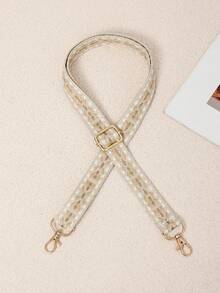 Ins Retro Style Woven Shoulder Strap, Adjustable Wide Pressure-Relieving Bag Strap, One Shoulder Crossbody Bag Replacement Strap Accessory - Multicolor - View 13