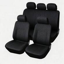 Women's Car Accessories Pink Car Seat Cover, Essential Car Interior Decor, Full Coverage Breathable Car Seat Cushion Suitable For Summer - Multicolor - View 2