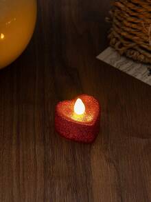 6pcs/Set New Electronic Candle Lights, LED Realistic Birthday, Proposal, Romantic Scene Decor, Suitable For Multiple Occasions - 6pcs Pink - View 7