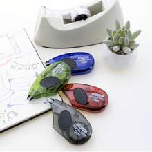 Correction Tape 5 Mm X 236 Easy To Use Applicator White Out For Instant Corrections For Office School Home 1 Unit Random Color - 1Pack - 查看 7