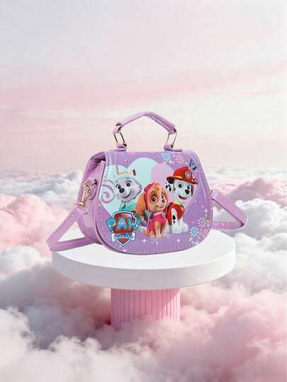 Paw Patrol 1个卡通狗狗造型包包 - 节日送给朋友的最佳礼物，完美的派对装饰，理想的家居点缀和房间装饰。适合作为圣诞礼物、情人节礼物或朋友生日庆祝礼物，也可作为纪念品或女士收藏品。采用可爱美学设计，是情人节礼物和家居装饰的理想之选。