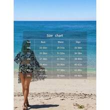 Floral Swimsuit For Women Vintage HalterPiece - LaceBathing Suit Retro High Waist Swimwear Sexy Beachwear Summer - 多色433 - 查看 4