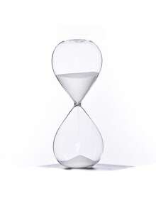 1pc 5/10 Minute Timer, Made Of Clear Glass, Available In Multiple Sand Colors. Suitable For Timing Entertainment Activities And Party Games, Also Can Be Used As A Fashionable Desktop Decor Placed In Living Room, Bedroom, Study Or Office. - Multicolor - View 10