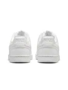 Nike 女款 COURT VISION LO 休闲运动鞋，低帮滑板鞋，白色，2026 春季新品 DH3158-100 - 白色 - 查看 3