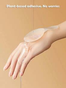12pcs/6Pairs Reusable Lifting Nipple Covers, Seamless Breathable Self-Adhesive Invisible Bra, Traceless Anti-Bump, Women's Underwear And Underwear Accessories. - 彩色 - 查看 5