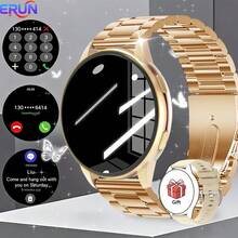 ERUN新款智能手表，具备无线通话、信息提醒、多种运动模式、DIY壁纸、音乐控制等功能。时尚美观，是馈赠亲朋好友的理想电子礼品，尤其适合圣诞节和生日等场合。 - 彩色 - 查看 19