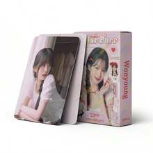 I VE 防水小卡套装 张秀罗 Lomo 卡 DIVE 粉丝 Kpop 周边专辑小卡 粉丝礼物 - 彩色 - 查看 10