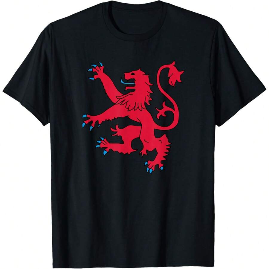 Scottish Lion Rampant T-Shirt T-Shirt - Black - View 1