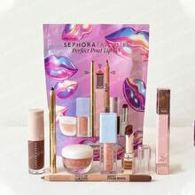 7-Piece Luxury Lip Discovery Set - High-End Lip Gloss, Plumping Balm & Liner Collection - Includes Fenty Hot Chocolit, Tatcha Lip Mask, MUFE Anywhere Caffeine - Deluxe Travel Sizes & Full Size Kit - Bộ trang điểm môi hoàn hảo - Xem 11
