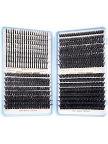 120pcs/Pack Moist Fluffy Thick Faux Mink False Eyelashes, Cartoon Cosplay Lightweight Doll Lashes, Reusable, Create Dramatic Makeup, C-Curl, Ample Quantity, Premium Quality, Lowest Price, New DIY False Eyelashes, Fluffy And Soft, 3D Mink False Eyelashes, False Eyelashes, Makeup, Eyelash Extensions, Short Lashes, DIY False Eyelashes, Light-Colored Lashes, DIY Eyelash Extensions At Home - D - 查看 7