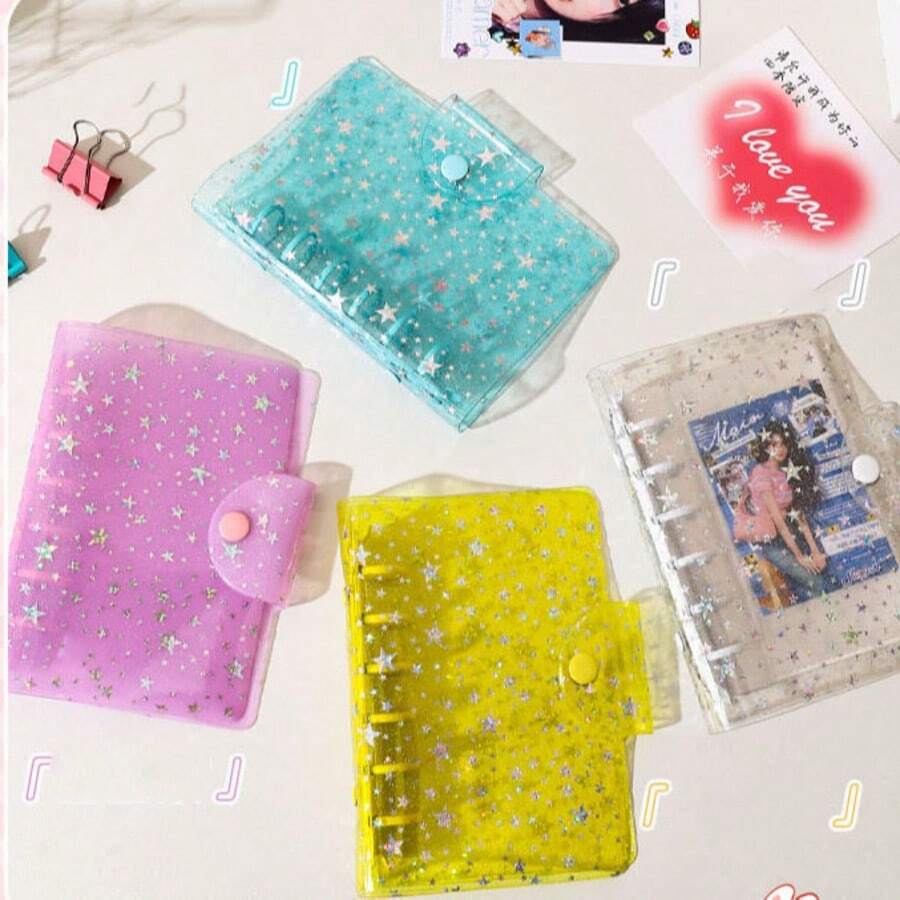 A7 六孔活页笔记本、日记本、记事本、学生文具、粉丝收藏、女生相册 - 活頁本 - 查看 1