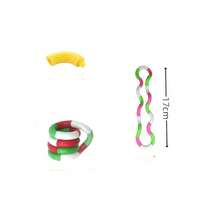 Set de 3 piezas de juguetes antiestrés de cubo de estado de ánimo de unicolor de moda - A - Ver 4