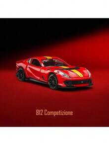 Burago 1:64 Scale  Simulation Racing Car Model SF90 488GTB LAFERRARI Mini Sports Car Collectible Model, Decorative Toy Car - Multicolor - View 17