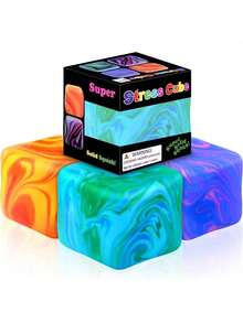 Nuevo juguete antiestrés de mochi de mármol - Regalo perfecto - Regalo de cumpleaños - Regalo de vacaciones - Regalo de Navidad, mejor regalo de vacaciones para buenos amigos, decoración de ambiente de fiesta, decoración de fiesta perfecta, adorno de decoración del hogar, excelente decoración de habitación, regalo del Día de San Valentín, regalo ideal para celebración de cumpleaños de amigos, recuerdo, recuerdo de damas, Día de San Valentín, decoración del hogar (predeterminado sin caja) - Multicolor - Ver 6