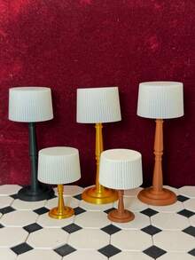 Lampu Lantai Miniatur Model Rumah Bercahaya dalam Gelap, Hiasan Lampu Meja, Model Lampu Malam Dekoratif Bergaya Vintage Eropa - MultiWarna - View 8