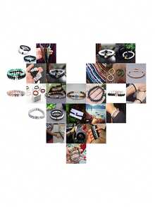 Đá Citrine tròn, chất lượng cao, màu vàng, dạng viên rời, dùng để chữa bệnh bằng năng lượng, thích hợp làm trang sức DIY, vòng cổ, vòng tay, kích thước 6mm, 8mm, 10mm. - Màu vàng - Xem 11