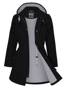 Women Coats - Black - View 11