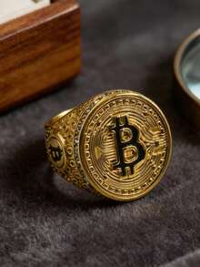 Lucky Ring 777 Men's, 18K Gold Plated Stainless Steel - Luxury Style - 3 - 查看 7