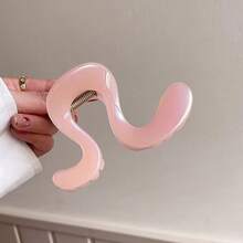 1 pezzo Fermaglio per capelli minimalista e unico, accessorio per capelli alla moda, regalo di moda per le donne - Multicolore - Visualizzare 10
