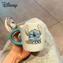 Disney 官方正品史迪奇陶瓷杯，创意史迪奇马克杯，咖啡杯，家用水杯 - 彩色 - 查看 5