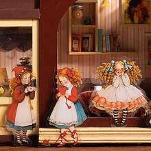 have a good day 30张/包 欧式甜美连衣裙贴纸，复古创意美学贴纸，DIY装饰拼贴工艺材料，节日礼物，个性化剪贴簿学习用品 - 款式 1 - 查看 10