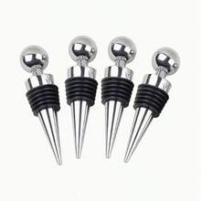 Nút đậy chai rượu bằng silicon tái sử dụng, chống rò rỉ, giữ rượu tươi ngon, đáp ứng các yêu cầu bảo quản rượu, nút đậy chống rò rỉ, nút đậy đơn giản, độ kín tốt, chất liệu bền, nút đậy silicon, hút chân không, nắp đậy kín chai, thích hợp cho người yêu rượu và chủ nhà tổ chức tiệc. - Nhiều màu - Xem 13