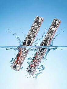 JEARLYU 4/10 piezas Bloques de lijado anchos, Limas de uñas de alta calidad, Tablas de esmeril delgadas, Pulidores de uñas lavables de doble cara - Multicolor - Ver 4