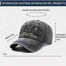 Men Baseball Cap - Burgundy - View 7