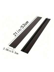 2pcs Silicone Sealing Strip Set, Stove Sealing Strip, Oil-Proof And Waterproof Silicone Sealing Strip, Kitchen Gas Stove Mat - View 3
