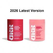 Miriyalyad Wet & Wild Bundle - URR Women's Probiotic Capsules And URR Moisture & Mood Capsules With Ashwagandha And Gingko Biloba[Free Shipping ](2026 Latest Version) - 1 bộ - Xem 1