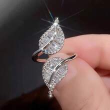 2026 Adjustable Size Cute Classic Fashion Ring For Girl, Special Promotion For Valentine's Day & Ramadan, Brass Material With Delicate Design - YR0743 - View 9