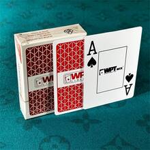 高品质防水PVC扑克牌 - 耐用且柔韧的德州扑克牌套装，适合休闲游戏和聚会 - 彩色 - 查看 3