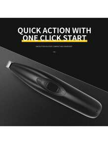 升级版宠物修毛器，带LED灯、加宽刀片、LED显示屏，完全防水，可充电，适用于猫狗修剪爪子、眼睛、耳朵、脸部和臀部毛发，电池容量400mAh - 查看 9