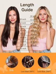 DOORES 6 PIEZAS (Con 12 Clips) Extensiones de cabello humano con clip 12-24 pulgadas, extensiones de cabello humano Remy sin costuras con doble trama, para uso diario de mujeres, para agregar volumen y longitud, para un aspecto natural - S2A - Ver 6