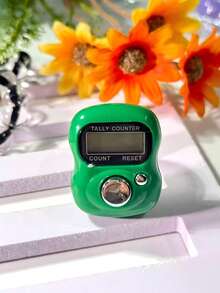 电子念珠戒指，手指电子念珠祈祷戒指计数器，数字显示便捷戒指计数器，减压手压计数器，适用于商务、祈祷计数、节日礼物 - 多色 - 查看 10