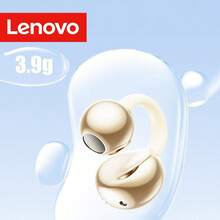 Tai nghe kẹp Lenovo TA410 Classic, mẫu mới 2026, kết nối Bluetooth 5.4 ổn định, độ trễ thấp, thời lượng pin dài, chất lượng âm thanh HiFi, khử tiếng ồn khi gọi điện, tương thích với nhiều thiết bị. - Xem 4