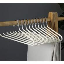 Móc treo quần hình chữ Z, giá phơi quần áo liền mạch và kẹp quần, dụng cụ lưu trữ trong tủ quần áo. - Nhiều màu - Xem 7