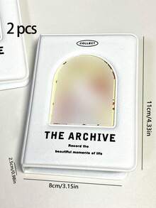 Álbum de fotos pequeño de plástico, portafotos de Kpop para coleccionar - Álbum de fotos de 3 pulgadas - Ver 6