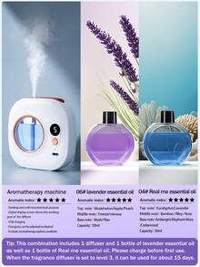 موزع عطري صغير، قابل للشحن عبر USB، 5 أوضاع للرذاذ، 6 خيارات للعطور، تشغيل هادئ، مرطب صغير، رائحة طويلة الأمد. هدية أساسية لها. ديكور منزلي مدمج. مناسب لغرفة المعيشة، غرفة النوم، الفندق، المكتب، السكن الجامعي، الحمام، غرفة الحيوانات الأليفة، استوديو اليوغا. - أبيض - مشاهدة 14