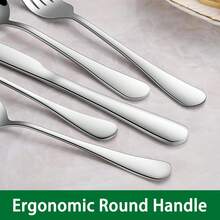 12 件套 7.87 英寸金色汤匙，金色不锈钢材质，经久耐用，适用于餐厅、酒店等场所，银器餐具。 - 查看 3